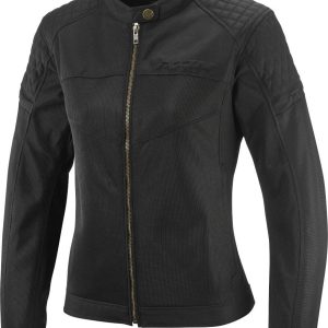 IXON OZCAN Mujer Textil Moto Verano Chaqueta Negro