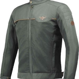 IXON CORNET Textil Moto Hombre Chaqueta Verde Marrón