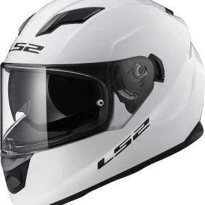LS2 FF320 STREAM EVO CAPACETE INTEGRAL DE MOTO GLOSS BRANCO