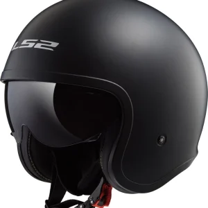 LS2 OF599 SPITFIRE SINGLE CAPACETE INTEGRAL DE MOTO MATE PRETO