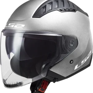 LS2 OF600 COPTER MATE CAPACETE INTEGRAL DE MOTO MATE SILVER