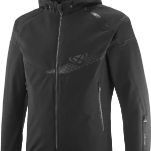 IXON SECTION Hombre Verano Moto Textil Chaqueta Negro