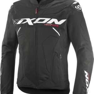IXON IONIX Verano Chaqueta Textil De Moto Negro Blanco