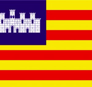 Bandeira Ilhas Baleares – Talamex – 30x45cm