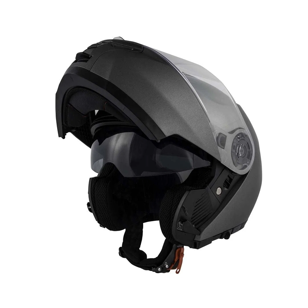 GIVI X21 EVO SOLID CAPACETE MODULAR MOTO TITÂNIO MATE - Image 3