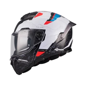 MT FU404SV ATOM SV 2 CAPACETES INTEGRAL DE MOTO BRILHO