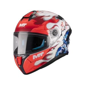 MT TARGO S YAMANAKA A5 CAPACETES INTEGRAL DE MOTO LUSTRO