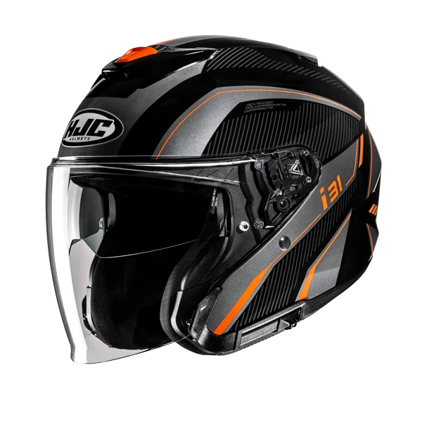 HJC i31 Reno MC7 Casco abierto de seguridad para motocicleta - Image 2