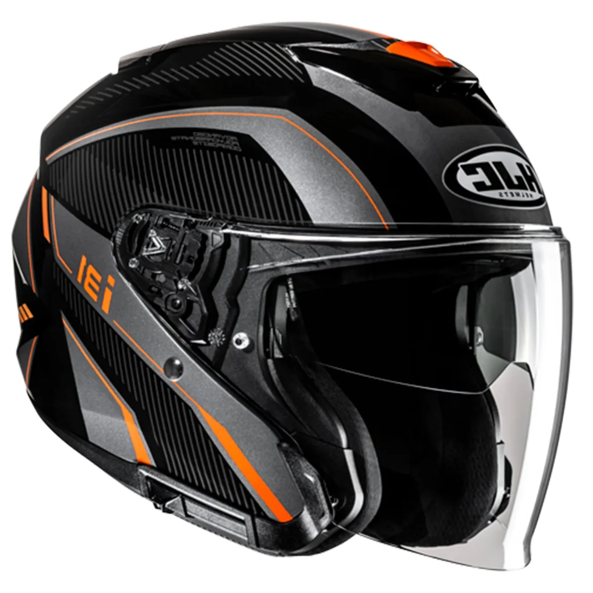 HJC i31 Reno MC7 Casco abierto de seguridad para motocicleta - Image 3