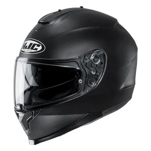 HJC C70N integral de moto deportivo casco Semi mate Preto