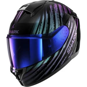 SHARK RIDILL 2 ASSYA CAPACETE INTEGRAL MOTO PRETO GLITTER PRETO