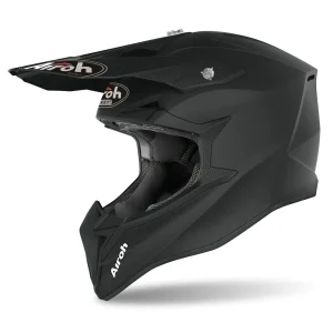 AIROH - CASCOS WRAAP YOUTH COLOR BLACK MATT