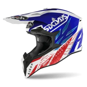 AIROH - CASCOS WRAAP SIX DAYS 2022 FRANCE GLOSS