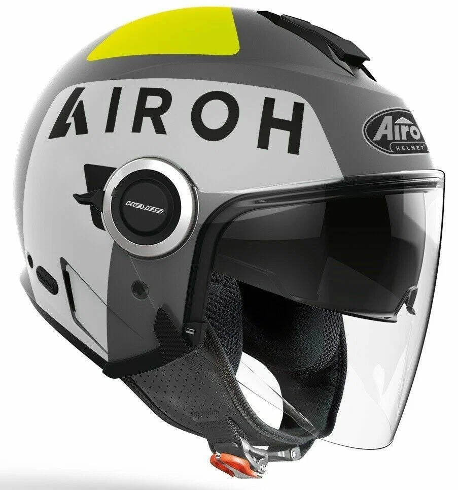 AIROH - CASCOS HELIOS UP GREY MATT - Image 4