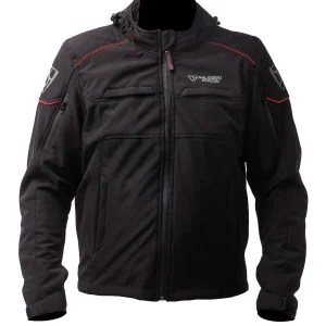 MUGENRACE SRIPPY Casca Mole Moto Casacos Preto Vermelho
