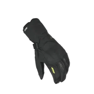 MACNA ZEMBLA RTX DL MOTOCICLETA PROTEÇÃO SÓLIDA INVERNO LUVAS PRETA