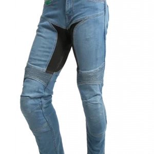 MUGENRACE KJ-MNR-1968 Denim Jeans Moto Homem Calcas Azul