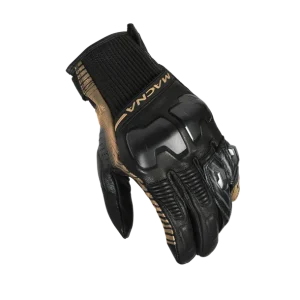 MACNA ULTRAXX HOMEM MOTOCICLETA ESPORTES LUVAS PRETAS DOURADAS