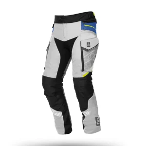 SPYKE EQUATOR DRY TECHNO Moto Homem Textil Calcas Cinza Azul Amarelo