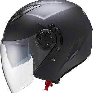 GIVI 12.3 STRATOS Aberto Scooter Jet Capacete Negro Sólido