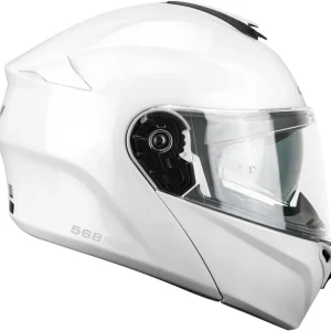 CGM 568A BER MONO CAPACETES INTEGRAL DE MOTO BRANCO