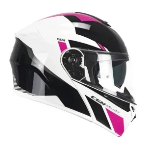 CGM 568S BER SPORT CAPACETES INTEGRAL DE MOTO PRETO FUCSIA FLUO