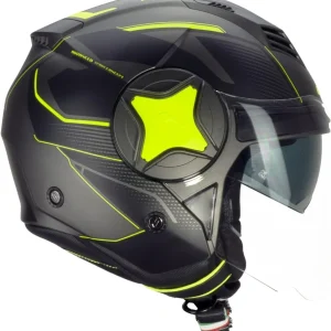 CGM 169G ILLI SPORT CAPACETES INTEGRAL DE MOTO AMARILLO FLUO