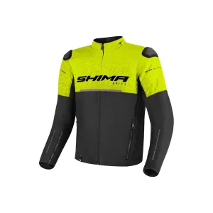 SHIMA DRIFT CASACOS Homem DE MOTO Fluo Preto