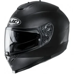 HJC C70 INTEGRAL CAPACETES DE MOTO PRETO METAL