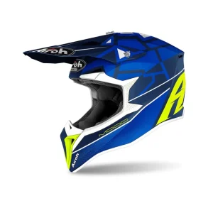 AIROH - CASCOS WRAAP MOOD BLUE GLOSS