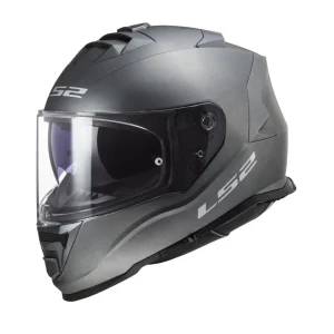 LS2 FF800 STORM SOLID CAPACETE INTEGRAL DE MOTO MATE TITANIUM