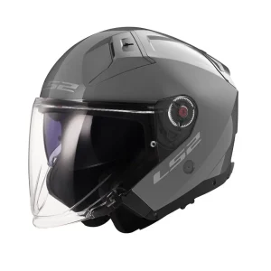 LS2 OF603 INFINITY II CAPACETE INTEGRAL DE MOTO NARDO CINZA