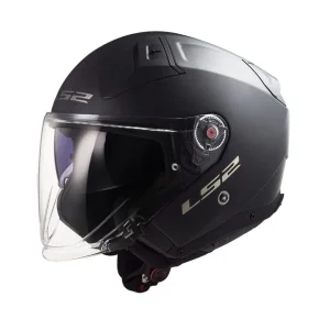 LS2 OF603 INFINITY II CAPACETE INTEGRAL DE MOTO MATE PRETO