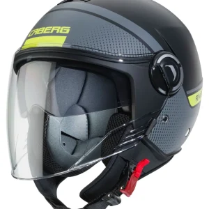 CABERG-CASCO RIVIERA V4 ELITE MATT/BLACK/ANTHRA/YELLOW F