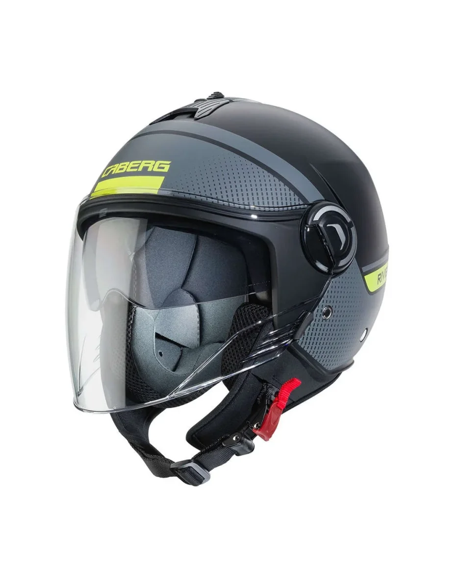 CABERG-CASCO RIVIERA V4 ELITE MATT/BLACK/ANTHRA/ORANGE FL - Image 3