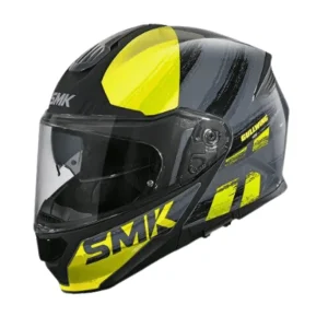 SMK GULLWING TOURLEADER DECORADO MA646 Moto Modular Capacete Mate