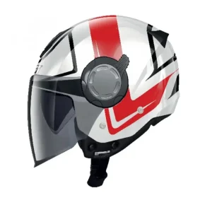GIVI CASCO JET 124/FUTURE.D/BIG ROJO/BLANCO