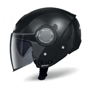 GIVI CASCO JET 124/FUTURE.D/SOLID NEGRO