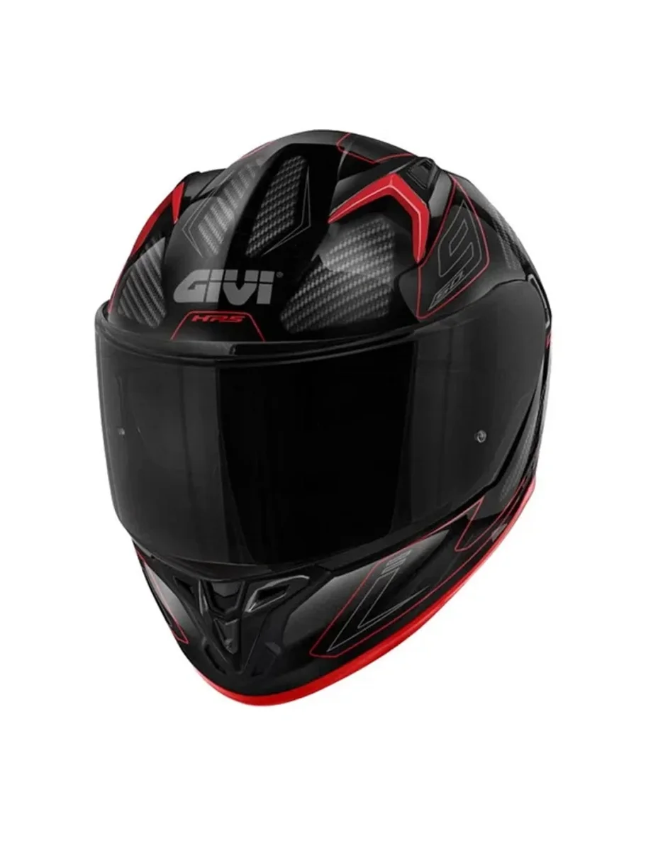 GIVI - CASCO FULL 50.9 SPORT ENIGMA NEGRO-BR TITANIO ROJO - Image 2