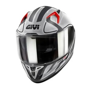 GIVI 50.8 RACER Moto Integral Casco Preto Titanio
