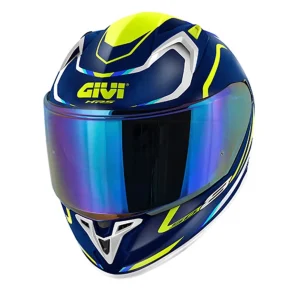 GIVI Casco 508 MACH1 Moto Integral Blanco Preto amarillo