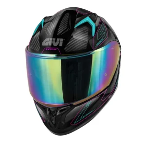 GIVI - CASCO FULL 50.9 SPORT ENIGMA LADY NEGRO-BR ROSA