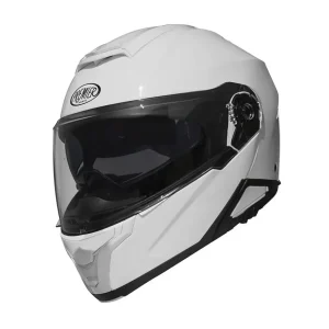 PREMIER GENIUS EVO U8 MOTO CAPACETE MODULAR BRANCA ECE 22.06