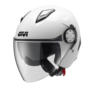 GIVI 12.3 STRATOS Aberto Scooter Jet Capacete Solid Blanco