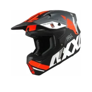 AXXIS-CASCO MX803 WOLF JACKAL B4 NARANJA FLUOR MATE