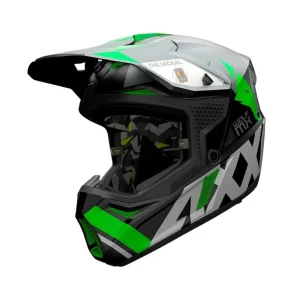 AXXIS-CASCO MX803 WOLF JACKAL B6 VERDE MATE