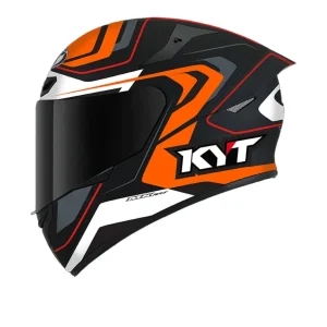 KYT- CASCOS TT-COURSE OVERTECH BLACK/ORANGE