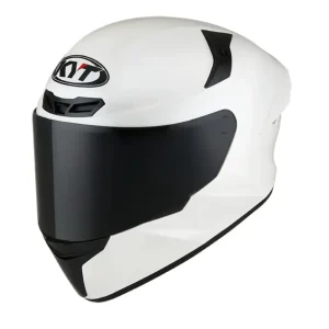 KYT- CASCOS TT-COURSE PLAIN WHITE