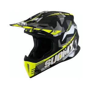 SUOMY-CASCOS X-WING CAMOUPLANOER MATT YELLOW