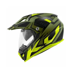 KAPPA - CASCO KV30/EVO O/PLD/GRAYER VERDE-MT/NEGRO/YELLOW